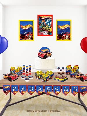 Arquivo De Corte Festa Hot Wheels 5 Caixas Studio Pdf Elo7