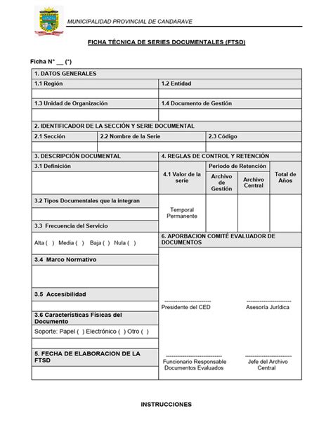 Formato Ficha Técnica De Series Documentales Pdf