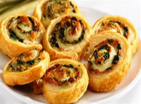 Spinach Cheese Swirls Plus Just A Pinch Recipes