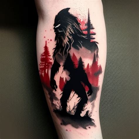 52 Sasquatch Tattoo Ideas - TattooClue.com