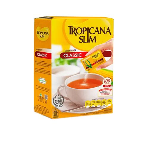 Beli Tropicana Slim Sweetener Classic Sachet Di Halodoc Jam Sampai