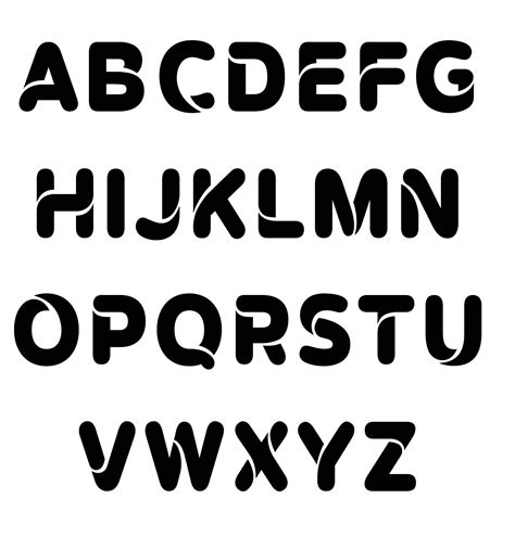 10 best printable alphabet templates for crafts – Artofit