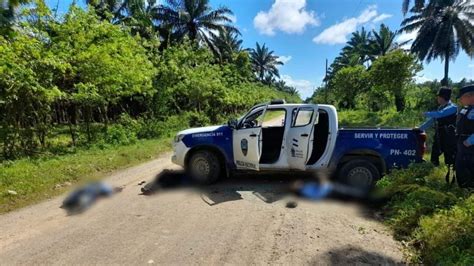 Tragedia Tres policías fueron acribillados en una emboscada en Colón