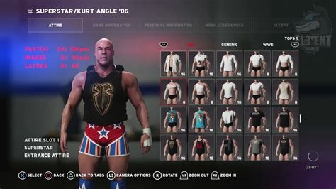 Wwe K Creating A Custom Kurt Angle Attire Youtube