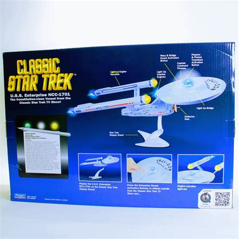 Star Trek U S S Enterprise Ncc 1701 Playmates Electronic 18 Vehicl Blueberry Cat