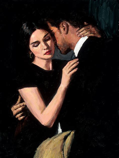 The Embrace VIII painting | Fabian Perez Art