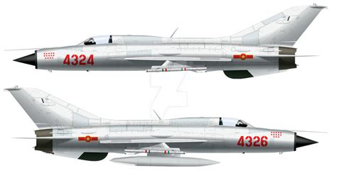 Mig 21 Pf By Element4ry On Deviantart