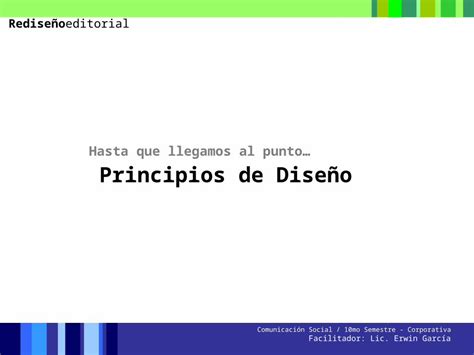 PPT 03 clase de Rediseño Principios de diseño DOKUMEN TIPS