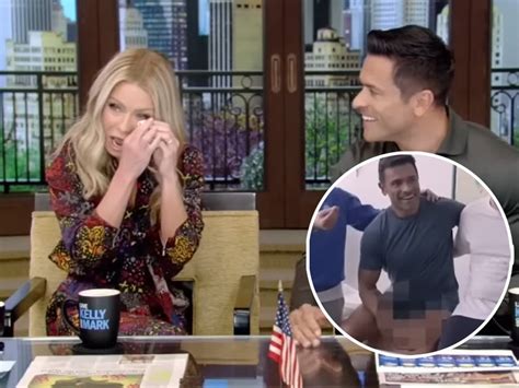 Mark Consuelos Pixelated Crotch Makes Kelly Ripa Cry On Live