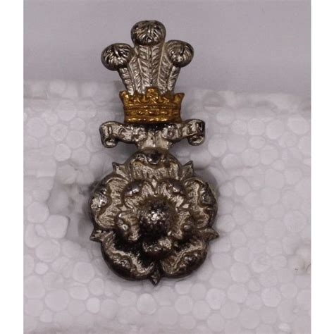 Yorkshire Hussars Yeomanry Officers Silver Gilt Cap Badge On Ebid
