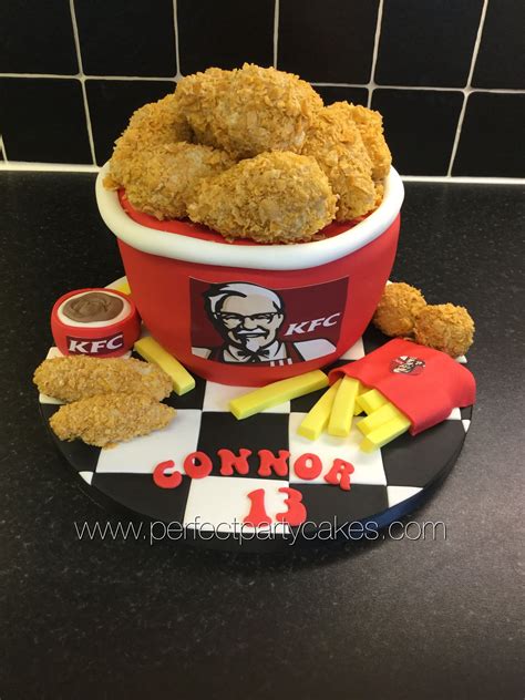 KFC birthday cake. All edible! | Kfc cake, Kfc, Food