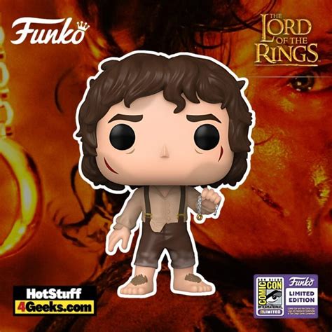 Sdcc Lotr Frodo Baggins With Ring Funko Pop Exclusive