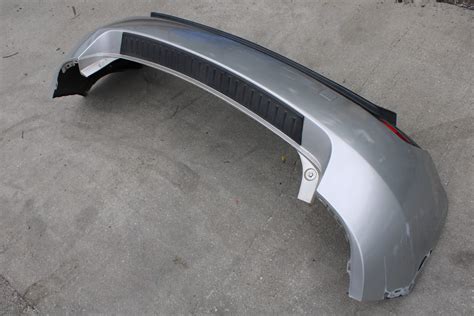 2008 2014 Subaru Wrx And Sti Hatch Rear Bumper Cover Assembly Silver Oem