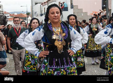 Women Present Jewelry And Traditional Costumes At Mordomia Parade One