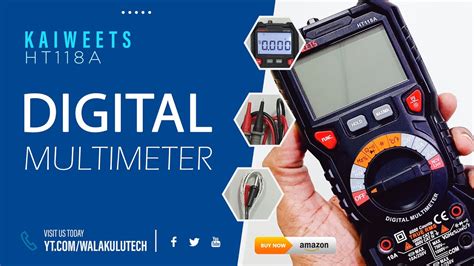 Unboxing And Full Review Kaiweets Ht A Digital Multimeter