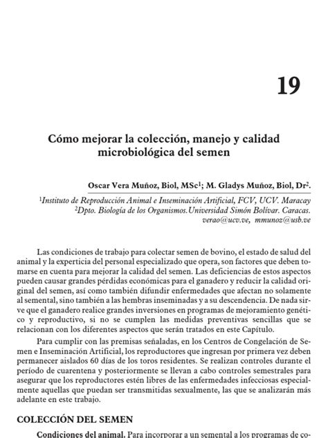 PDF Como Mejorar La Coleccion Manejo Y Calidad Microbiologica Del