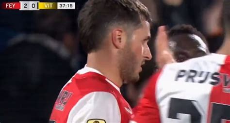 Video Santiago Gim Nez Anota Y Llega A Goles Con El Feyenoord