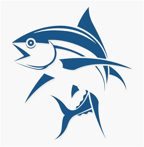 Logo Fishing Fish Cartoon - Tuna Clipart, HD Png Download , Transparent Png Image - PNGitem