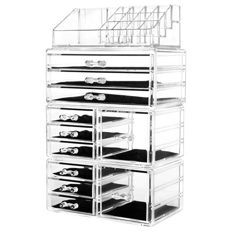 Amazon Hblife Makeup Organizer Acrylic Cosmetic Storage Drawers