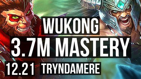 WUKONG Vs TRYNDA TOP 3 7M Mastery 1500 Games 5 1 5 EUW Diamond