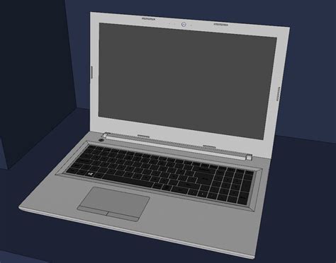 Notebook 3D model | CGTrader