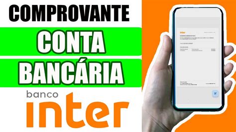 EMITIR COMPROVANTE DE CONTA BANCO INTER PASSO A PASSO YouTube