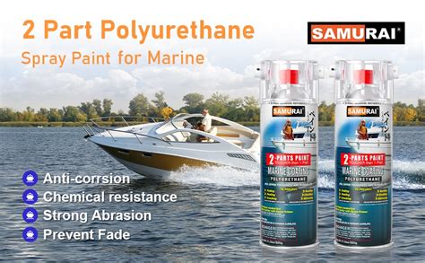 Spray Paint For Marine Samurai 2 Part Polyurethane Marine Spray Paint