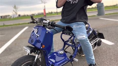 Honda Ruckus Gy6 150cc Rolling Shot Youtube