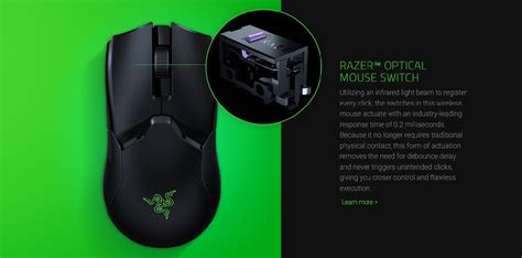 Razer Viper Ultimate Hyperspeed Lightest Wireless Gaming Mouse K Dpi