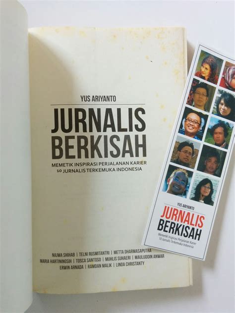 Jurnalis Berkisah (Memetik Inspirasi Perjalanan Karier 10 Jurnalis