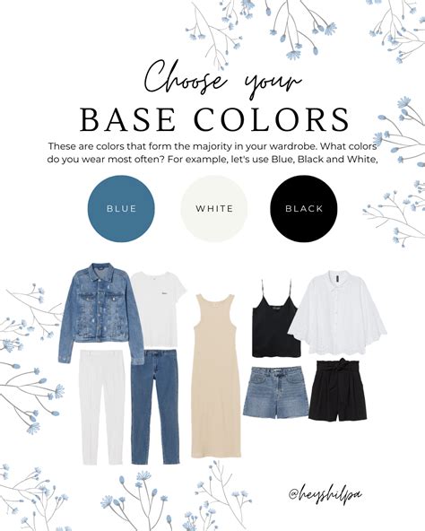 How To Create A Capsule Wardrobe Using A Color Palette And Summer