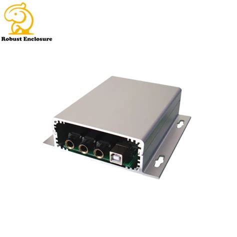 High End Anodized Extruded Aluminum Enclosure Extrusion Housing For Pcb