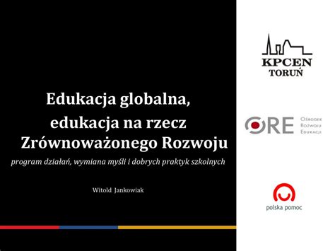 edukacja na rzecz Zrównoważonego Rozwoju ppt pobierz