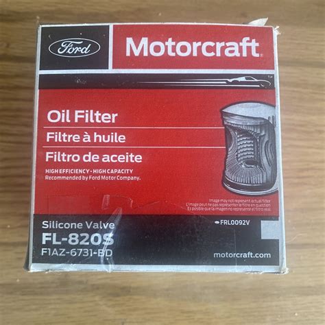 MOTORCRAFT FL 820S - cross reference oil filters | oilfilter-crossreference.com