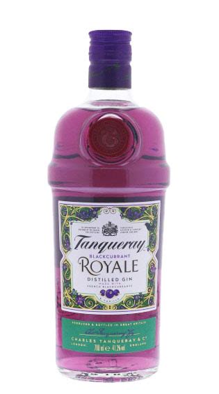 Tanqueray Royale Blackcurrant Hesby Drink