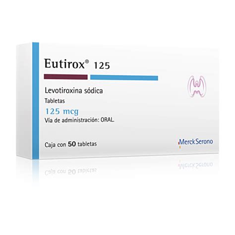 Eutirox 125mcg Tabletas C 50 Farmapronto