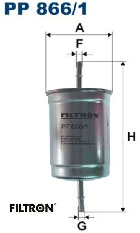 FILTRON PP866 1 Kraftstofffilter Kraftstoffilter für Mitsubishi für