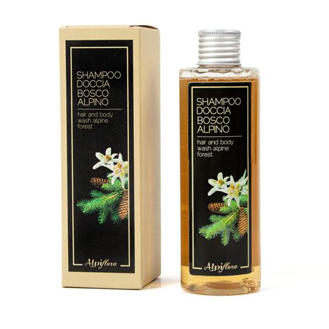 Shampoo Doccia Bosco Alpino Alpiflora Cosmesi Naturale Alpina