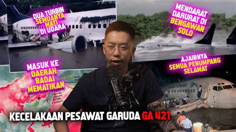 KECELAKAAN PESAWAT GARUDA PALING TEGANG MENDARAT DARURAT