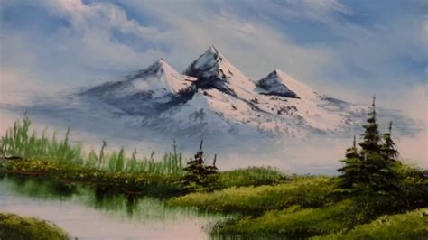 Painting Stage油畫教學-How to Paint the Snow Mountains - YouTube