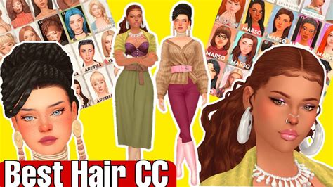 Favorite Maxis Match Sims Hair Cc Haul Creators Black Ethnic