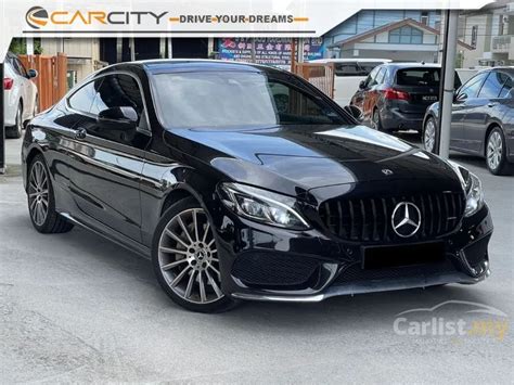 Used Otr Harga 2019 Mercedes Benz C300 2 0 Amg Line Coupe Warranty Panoramic Roof Original Amg