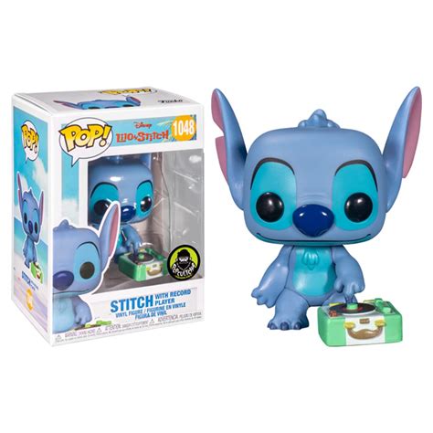 Lilo Stitch Stitch With Ukulele Diamond Glitter Pop Vinyl Off