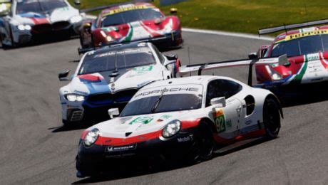 Two Porsche Rsr Compete In Historic Livery Porsche Newsroom