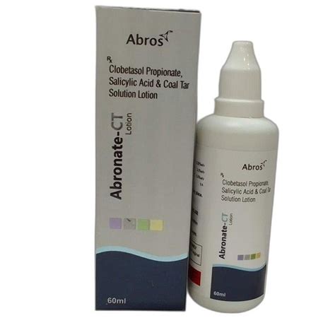 Abronate Ct Clobetasol Propionate Salicylic Acid Coal Tar Solution