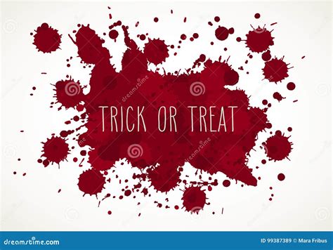 Halloween Blood Splatter Background Stock Vector - Illustration of ...