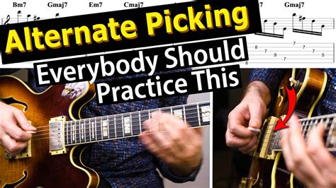 Alternate Picking Get The Exercises Right Youtube