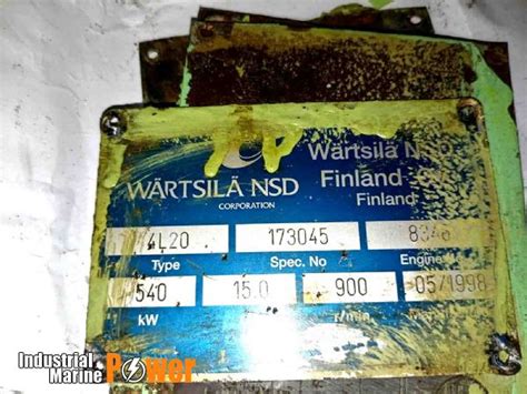 Oil Pan Wartsila 4l20