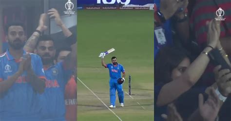 Watch Wife Ritika Cheers From Stands As Rohit Sharma Hits Fastest