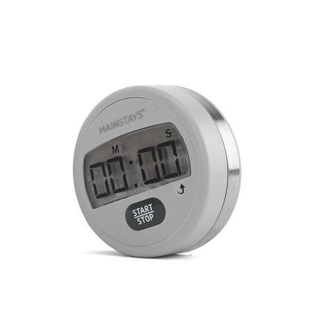 Mainstays Digital Kitchen Timer Magnetic Countdown Count Up Timer With